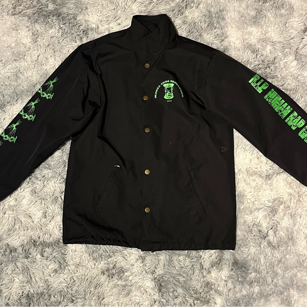 Lil Ugly Mane “Mista Thug Isolation” Black Green Windbreaker